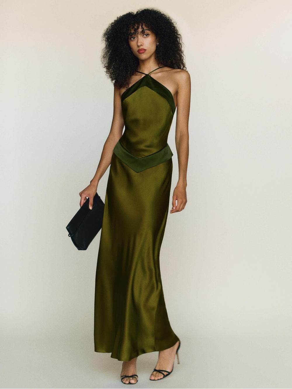 Reformation Jillian Silk Dress